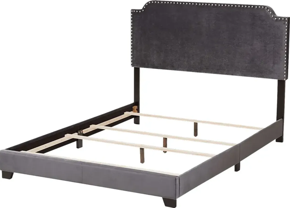 Skylyn Dark Gray Queen Bed