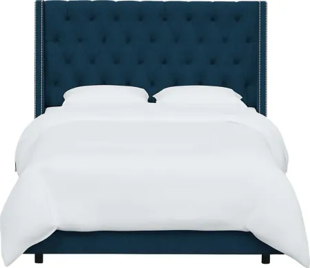 Aidyl Blue King Bed
