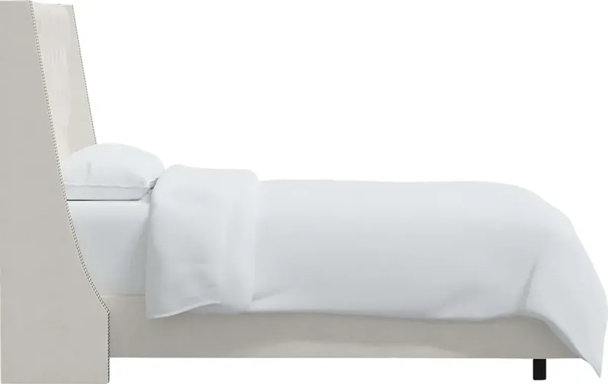 Aidyl White King Bed