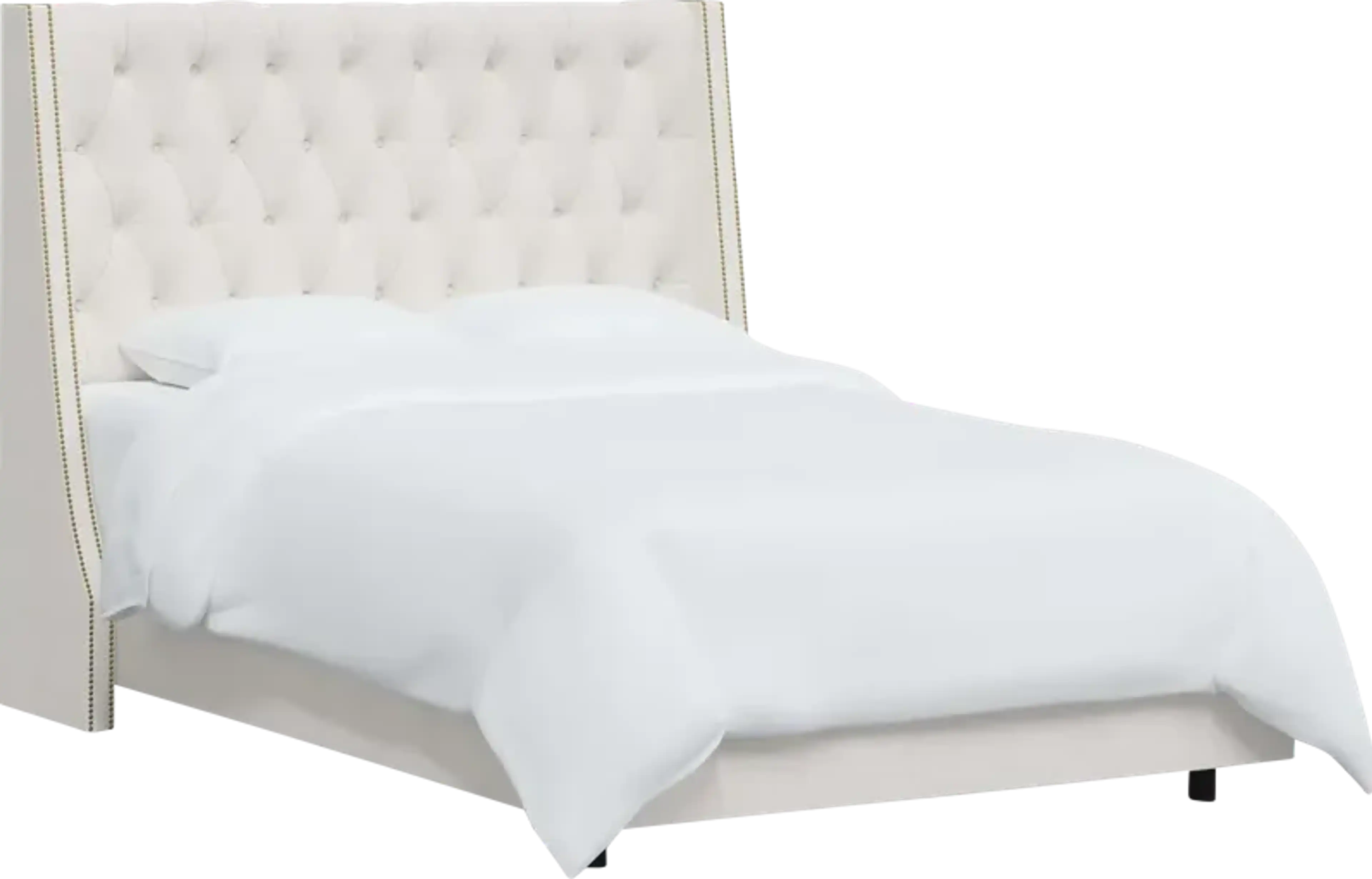 Aidyl White King Bed | Furniture.com