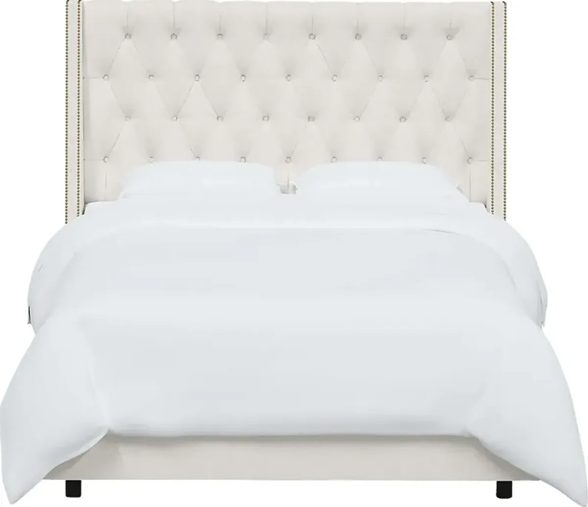 Aidyl White California King Bed
