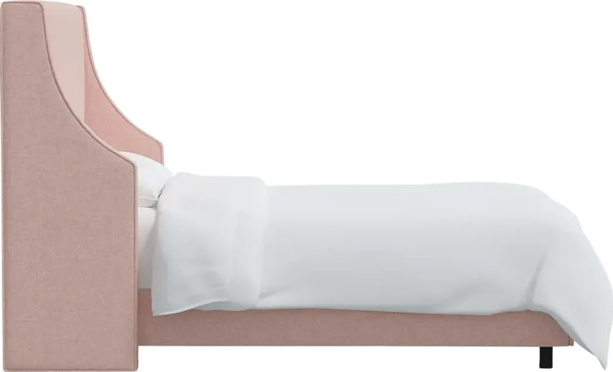 Alldenford Pink California King Bed