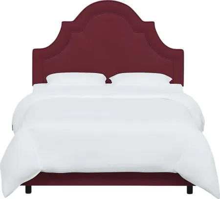 Aldimo Red King Bed