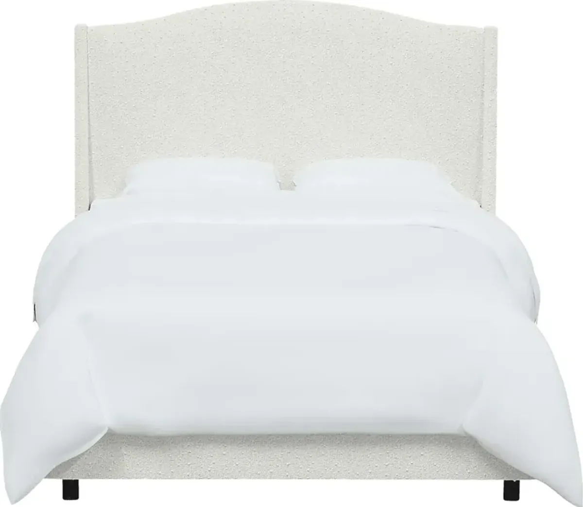 Alvena White King Bed