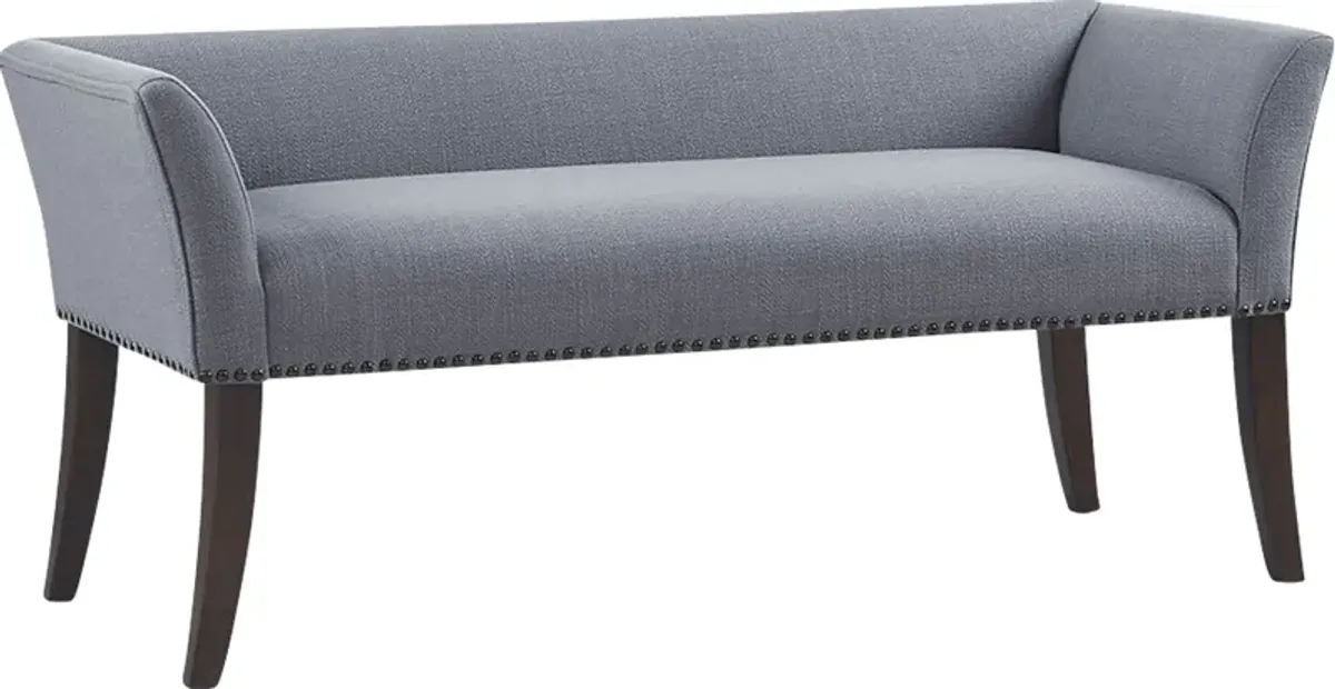 Threepine Blue Accent Bench