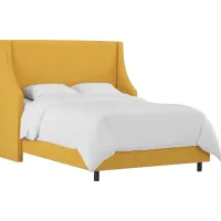 Allyena Yellow California King Bed