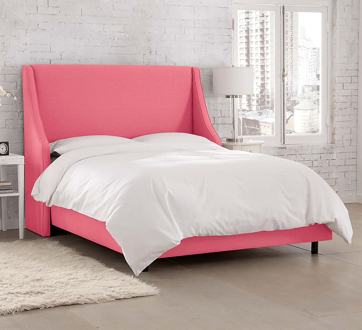 Allyena Pink King Bed