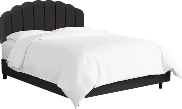 Eloisan Black King Bed