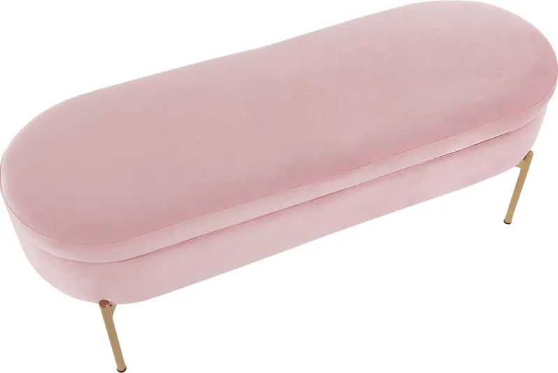 Chardan Blush Storage Bench