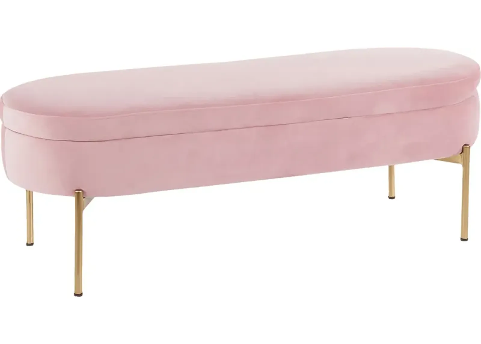 Chardan Blush Storage Bench