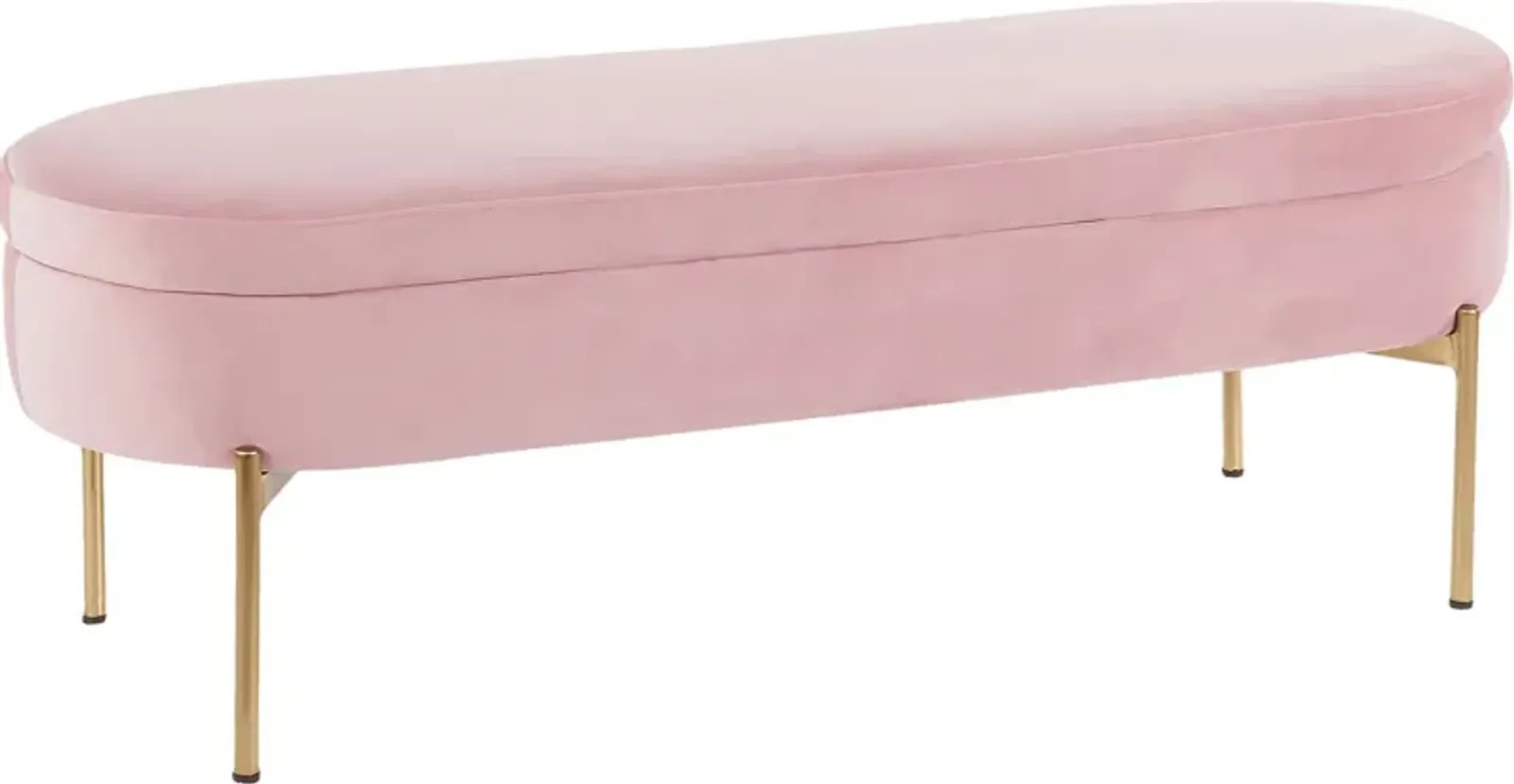 Chardan Blush Storage Bench