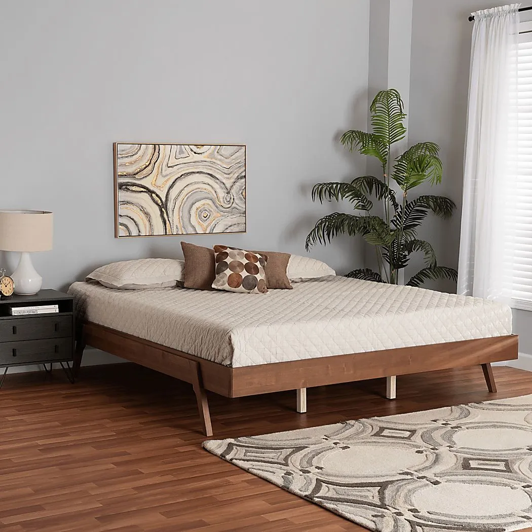 Barandal Brown King Bed