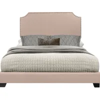 Carshalton Beige King Upholstered Bed