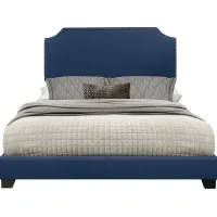 Carshalton Blue King Upholstered Bed