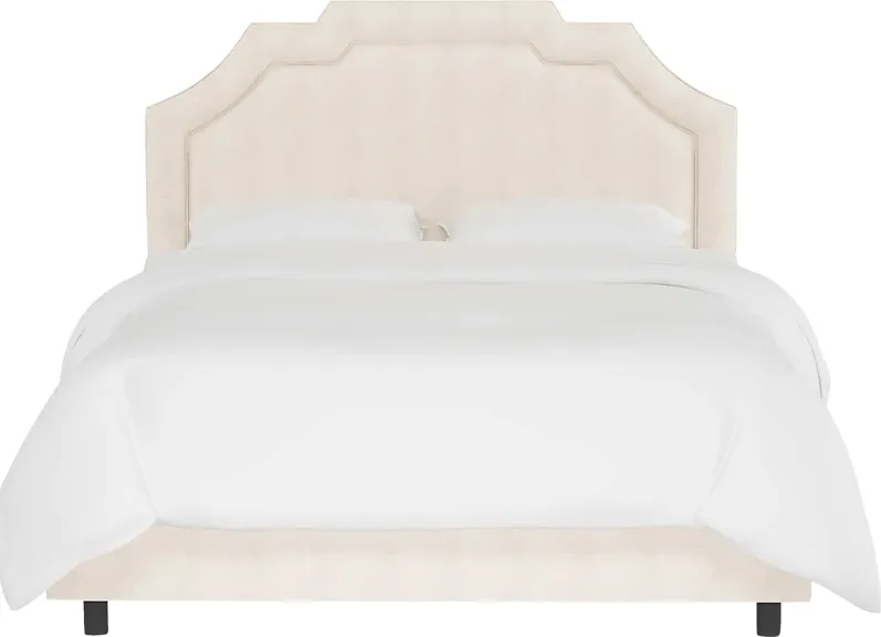 Evarelle I White King Bed