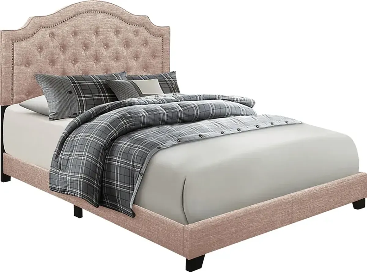 Bowerton Beige King Upholstered Bed