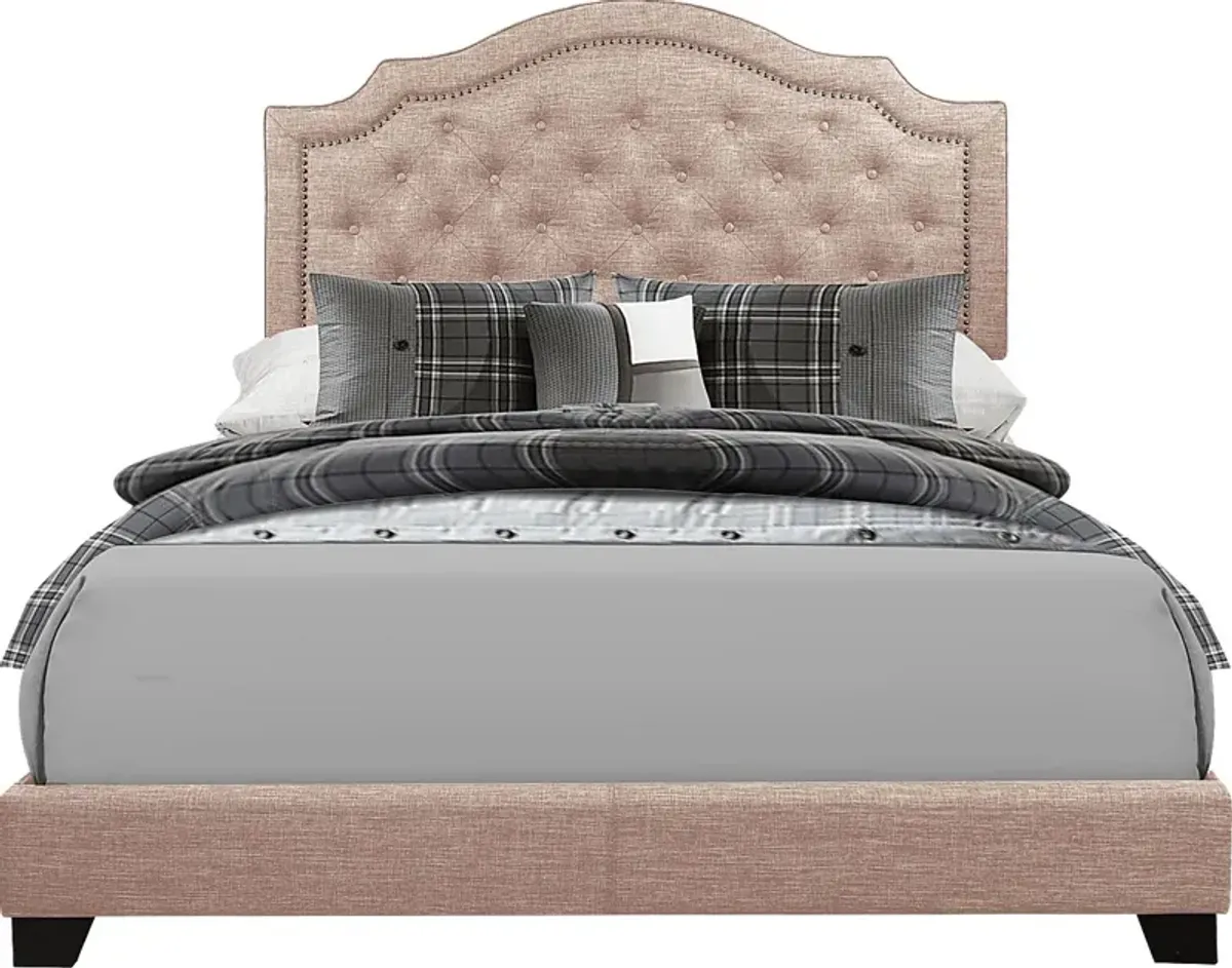 Bowerton Beige King Upholstered Bed