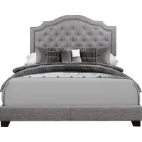Bowerton Gray King Upholstered Bed