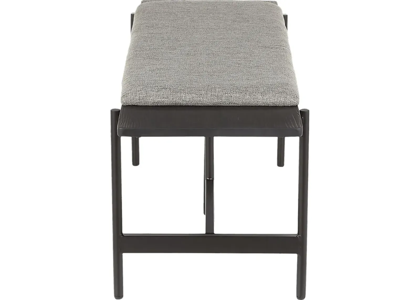 Cambronne Gray Accent Bench