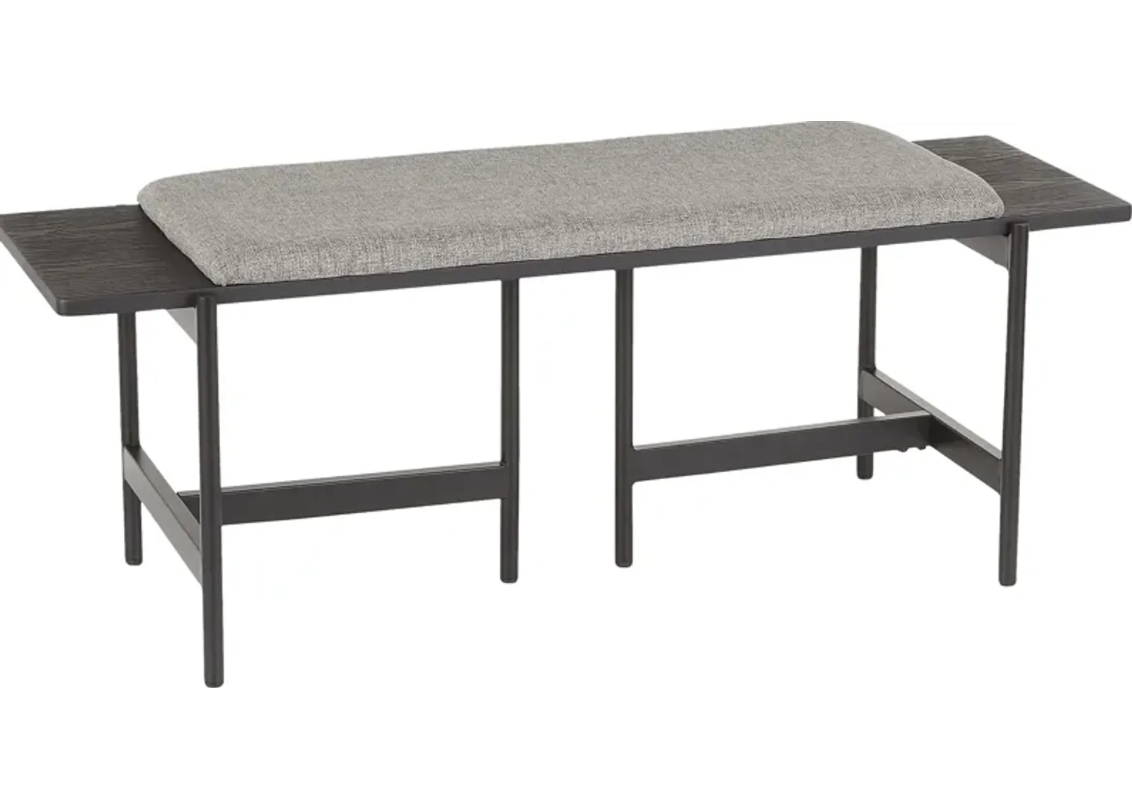 Cambronne Gray Accent Bench