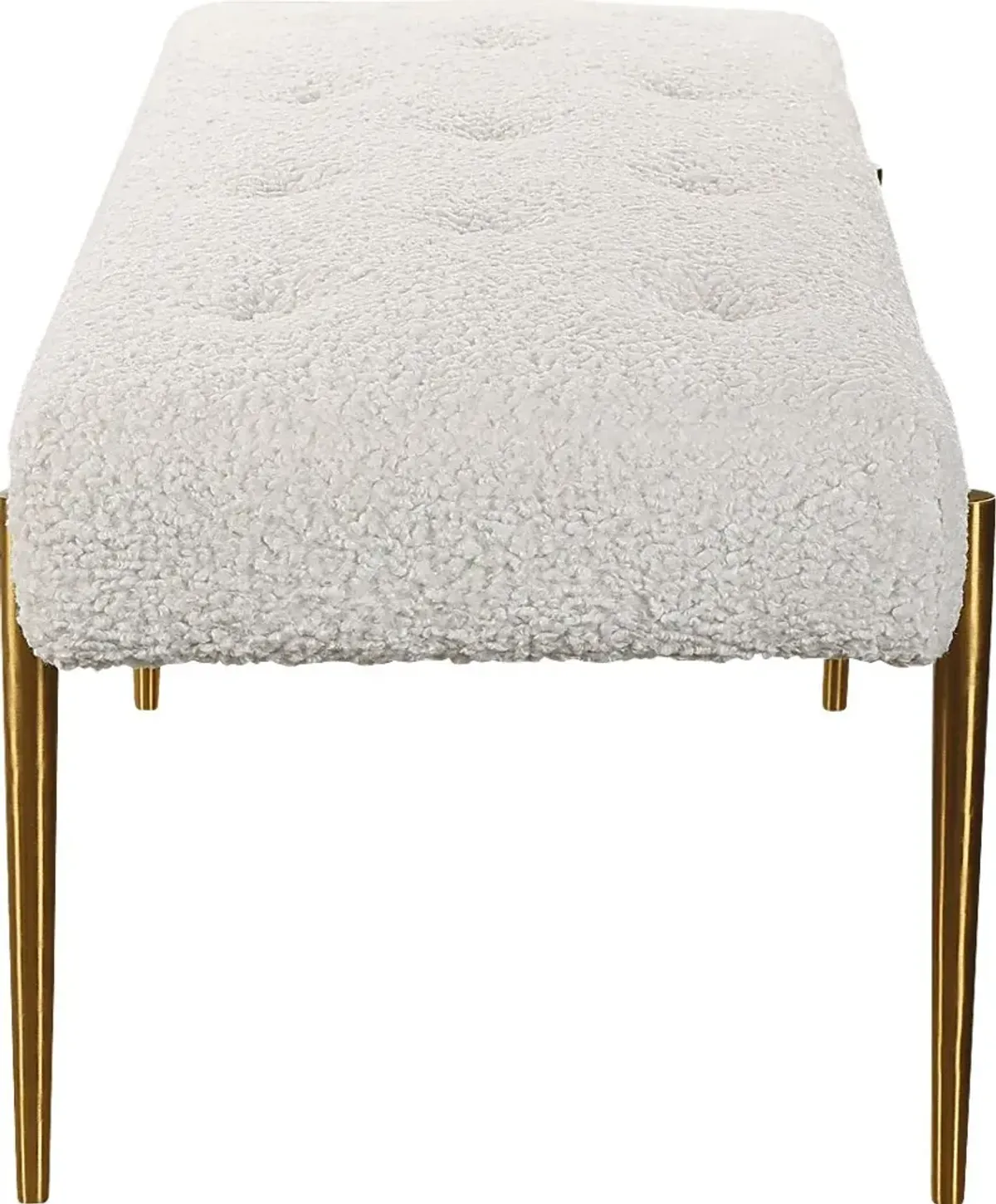 Bretdale White Accent Bench