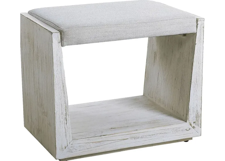 Dilcrest White Bench