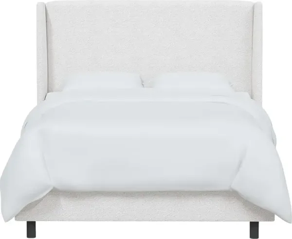 Delorna I White California King Bed