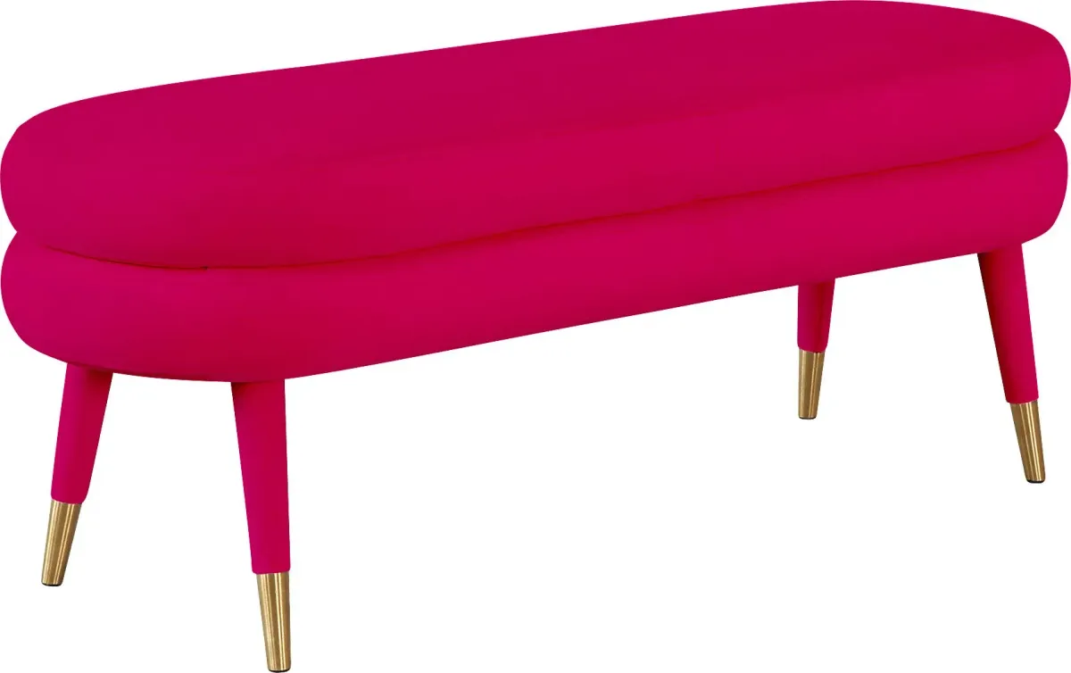 Bellfort Raspberry Accent Bench