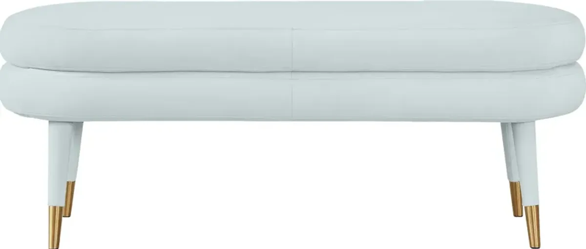 Bellfort Seafoam Accent Bench