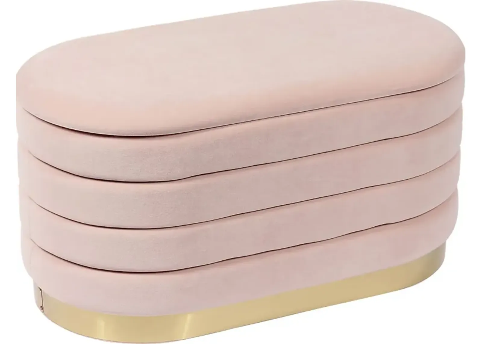 Moyra Blush Storage Bench