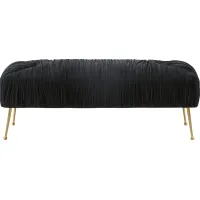 Crystaliesse Black Bench