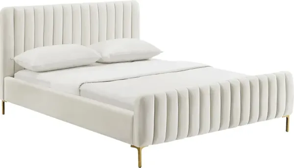 Beineke Cream King Bed