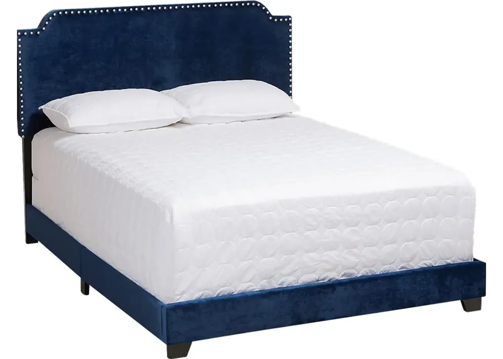 Skylyn Blue King Bed