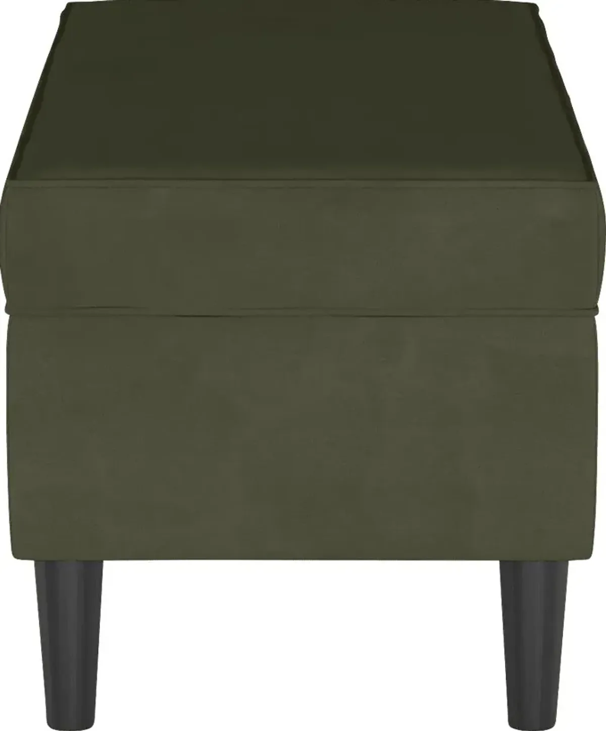 Sweet Plains Green Storage Bench