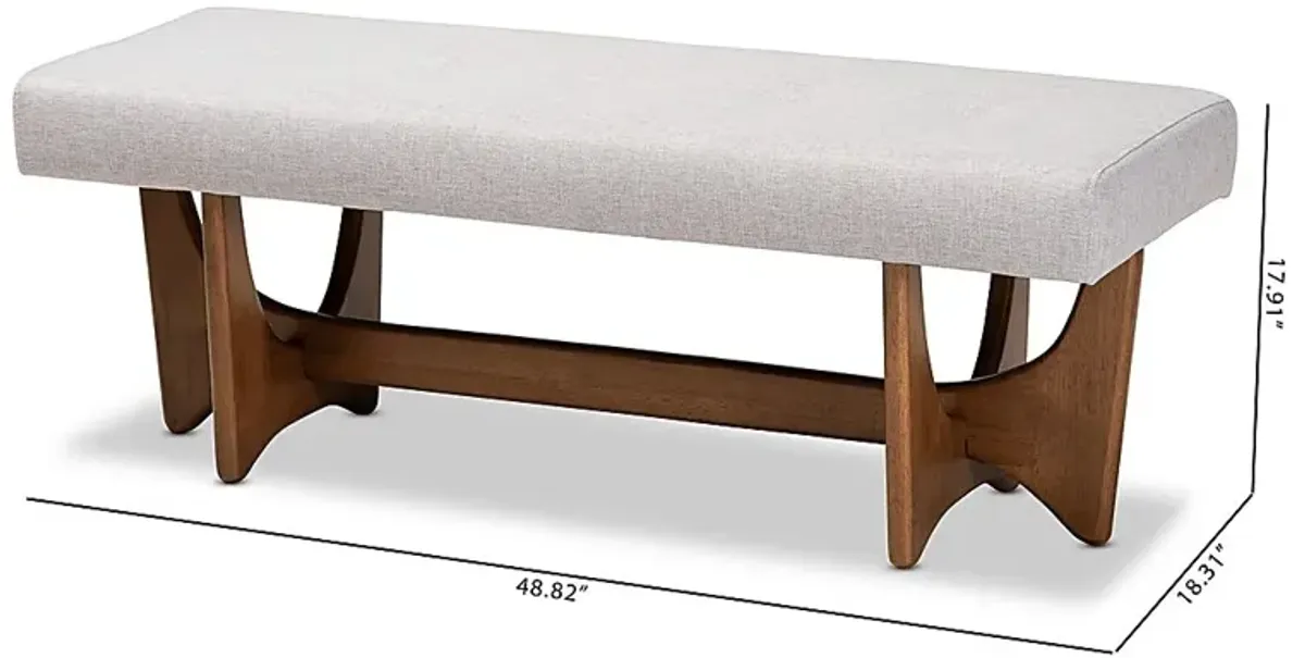 Andor Beige Bench