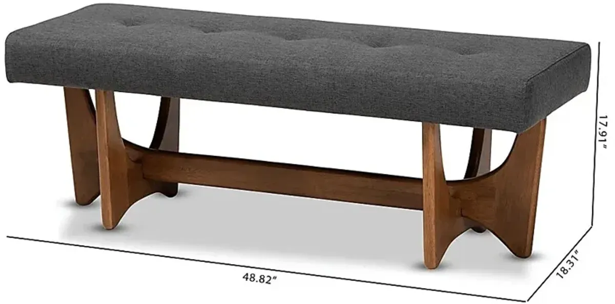 Andor Gray Bench