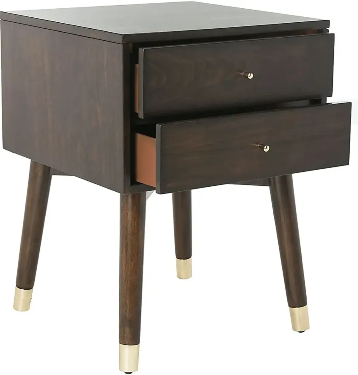 Idamor Walnut Nightstand