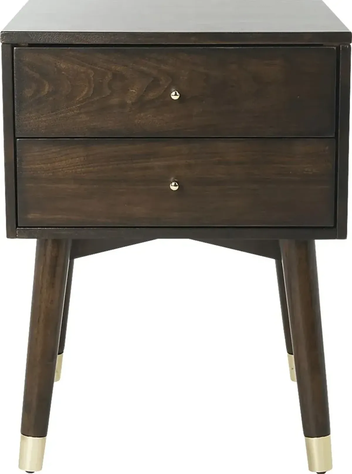 Idamor Walnut Nightstand