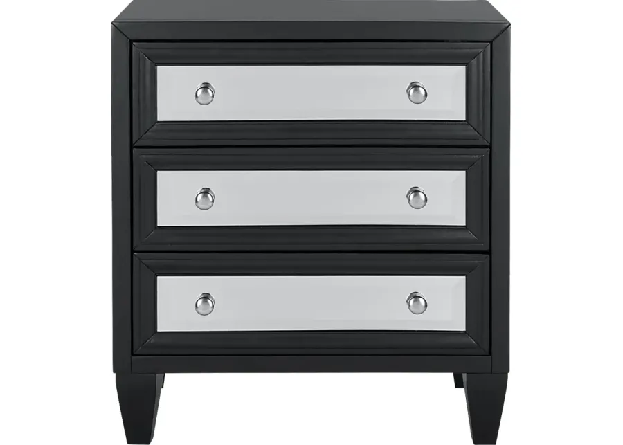 Lindendale Black Accent Cabinet