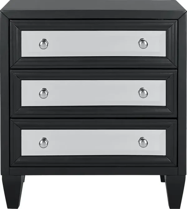 Lindendale Black Accent Cabinet