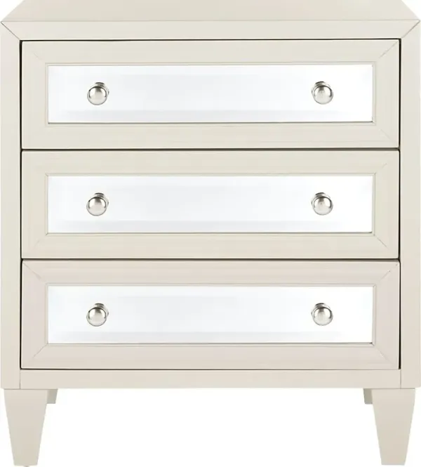 Lindendale White Accent Cabinet