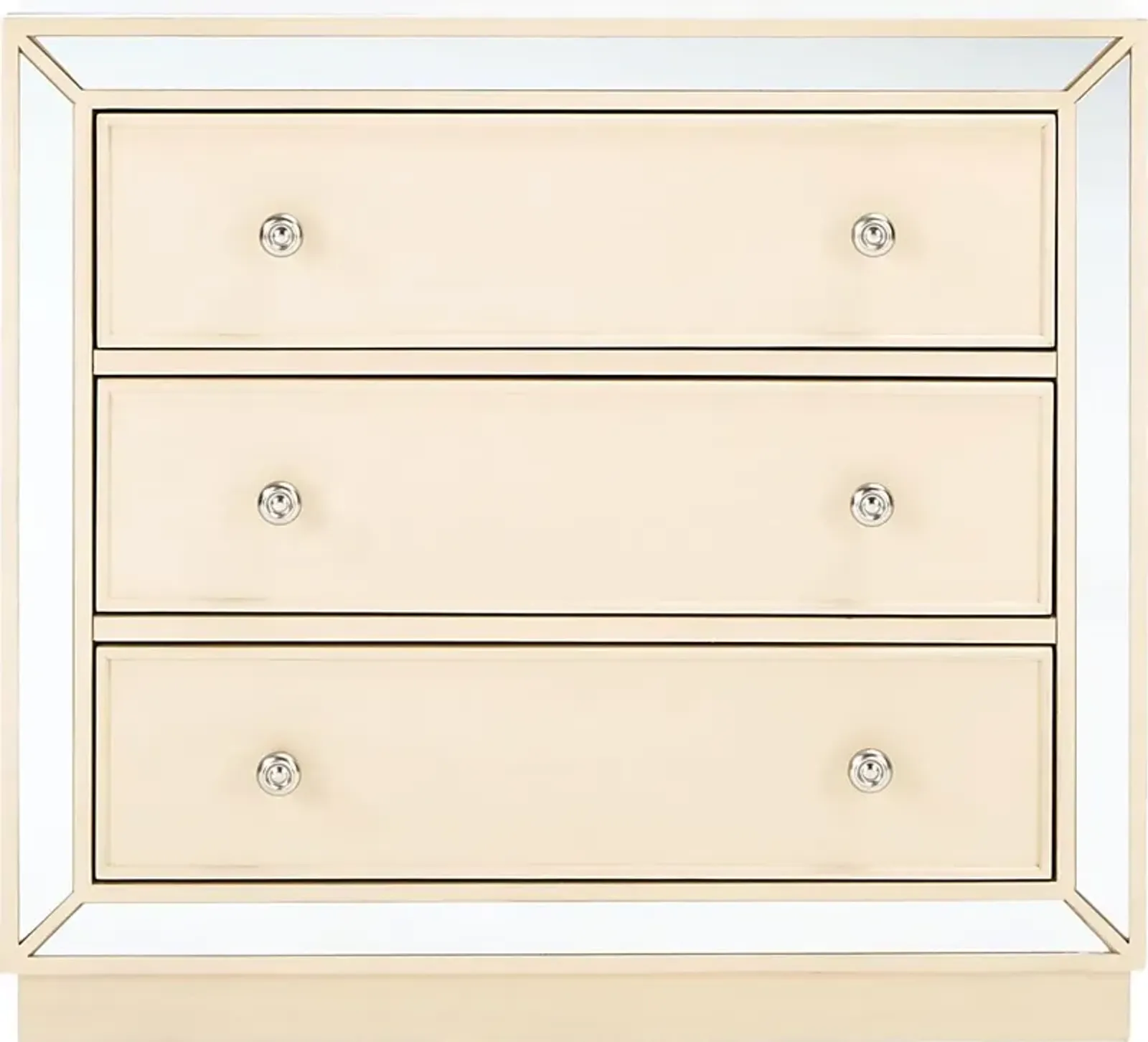 Maclaura Beige Accent Cabinet