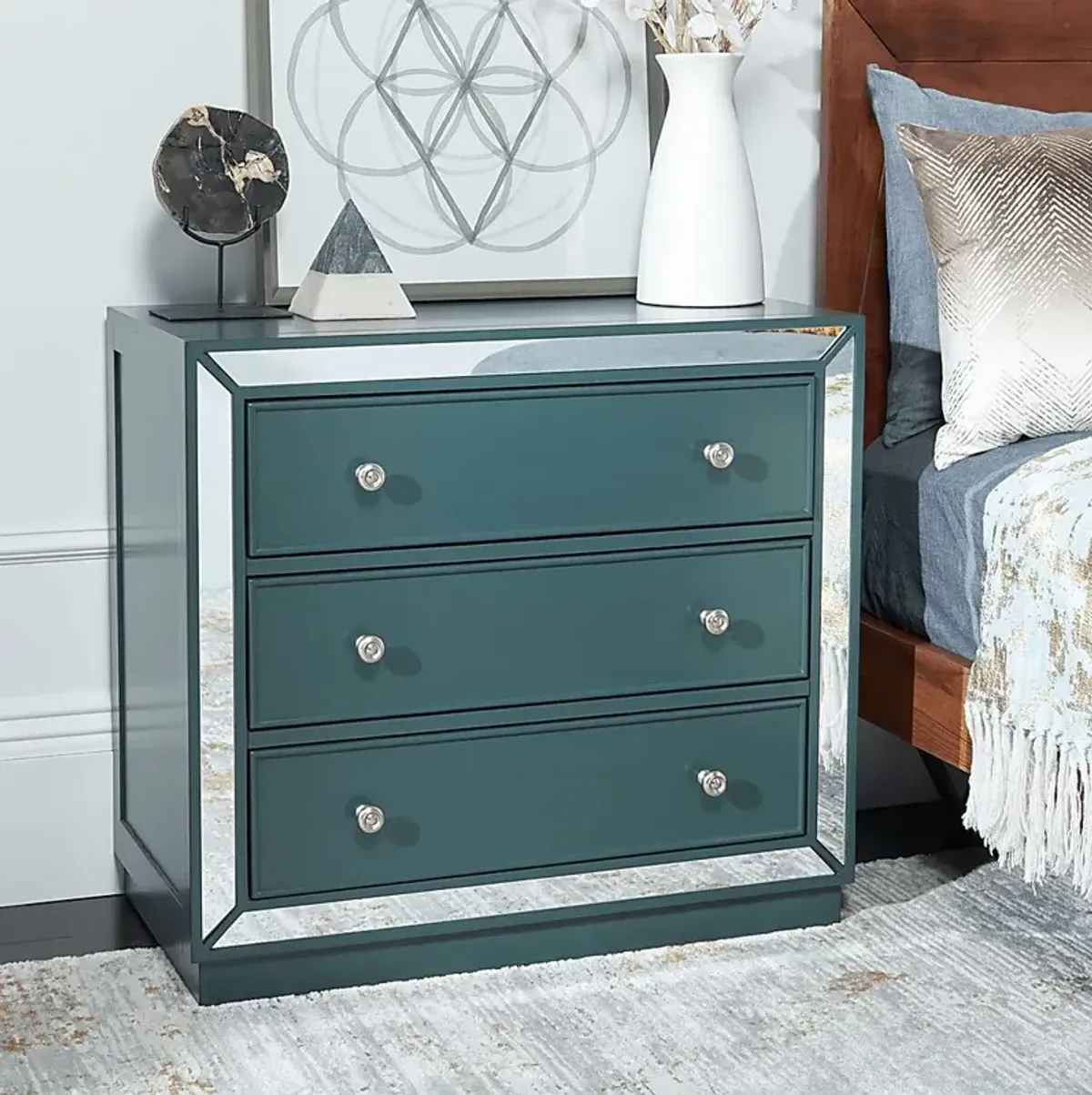 Maclaura Steel Accent Cabinet