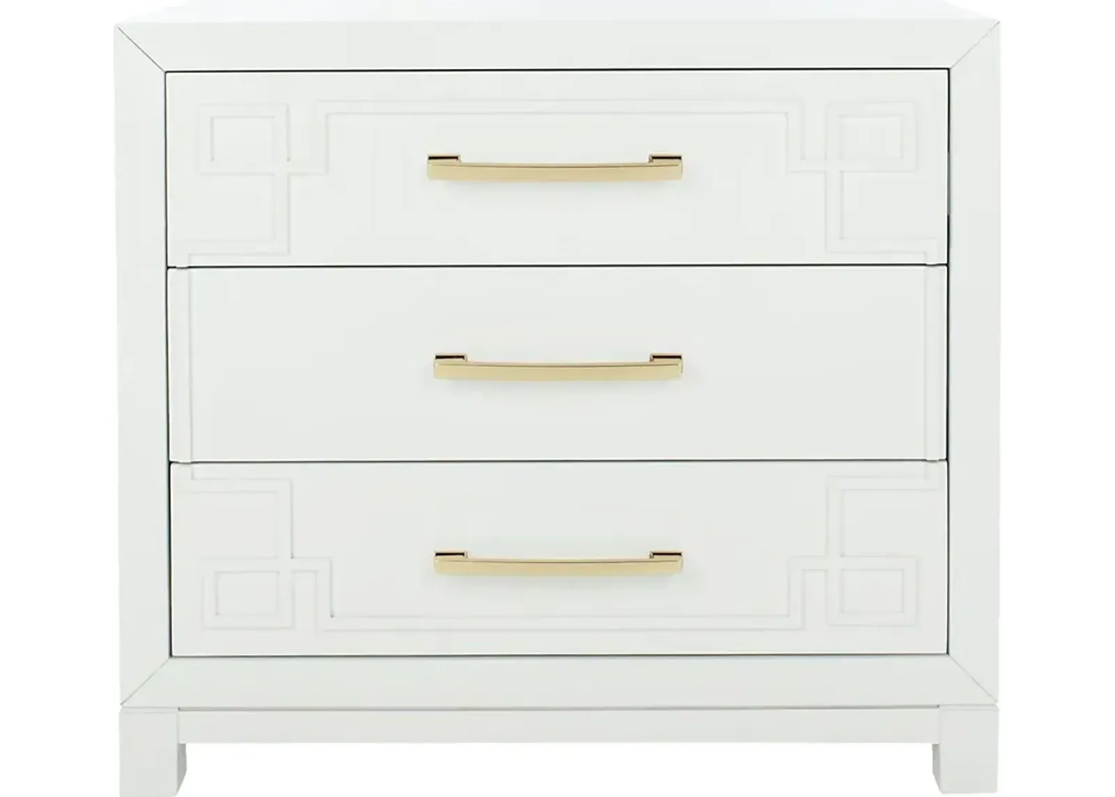 Mawood White Accent Cabinet