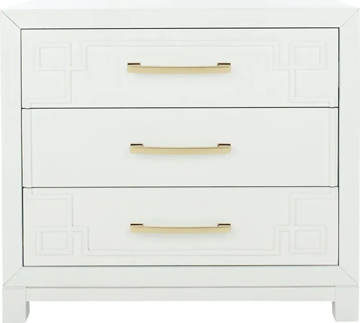 Mawood White Accent Cabinet