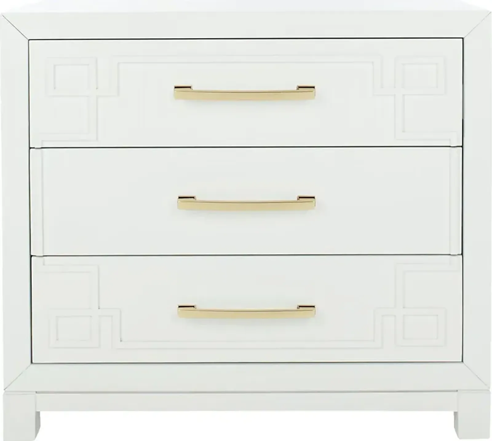 Mawood White Accent Cabinet