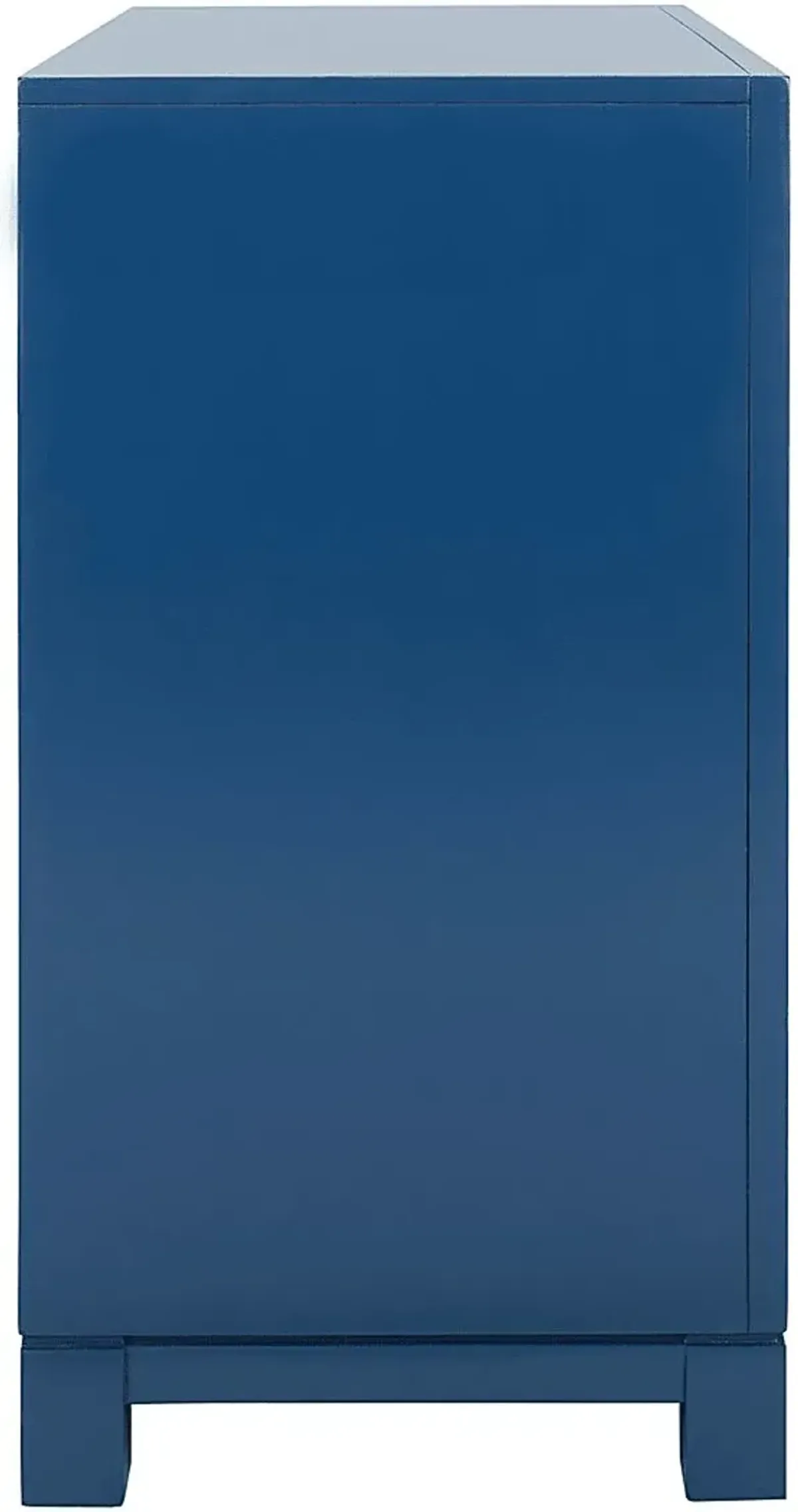 Mawood Blue Accent Cabinet