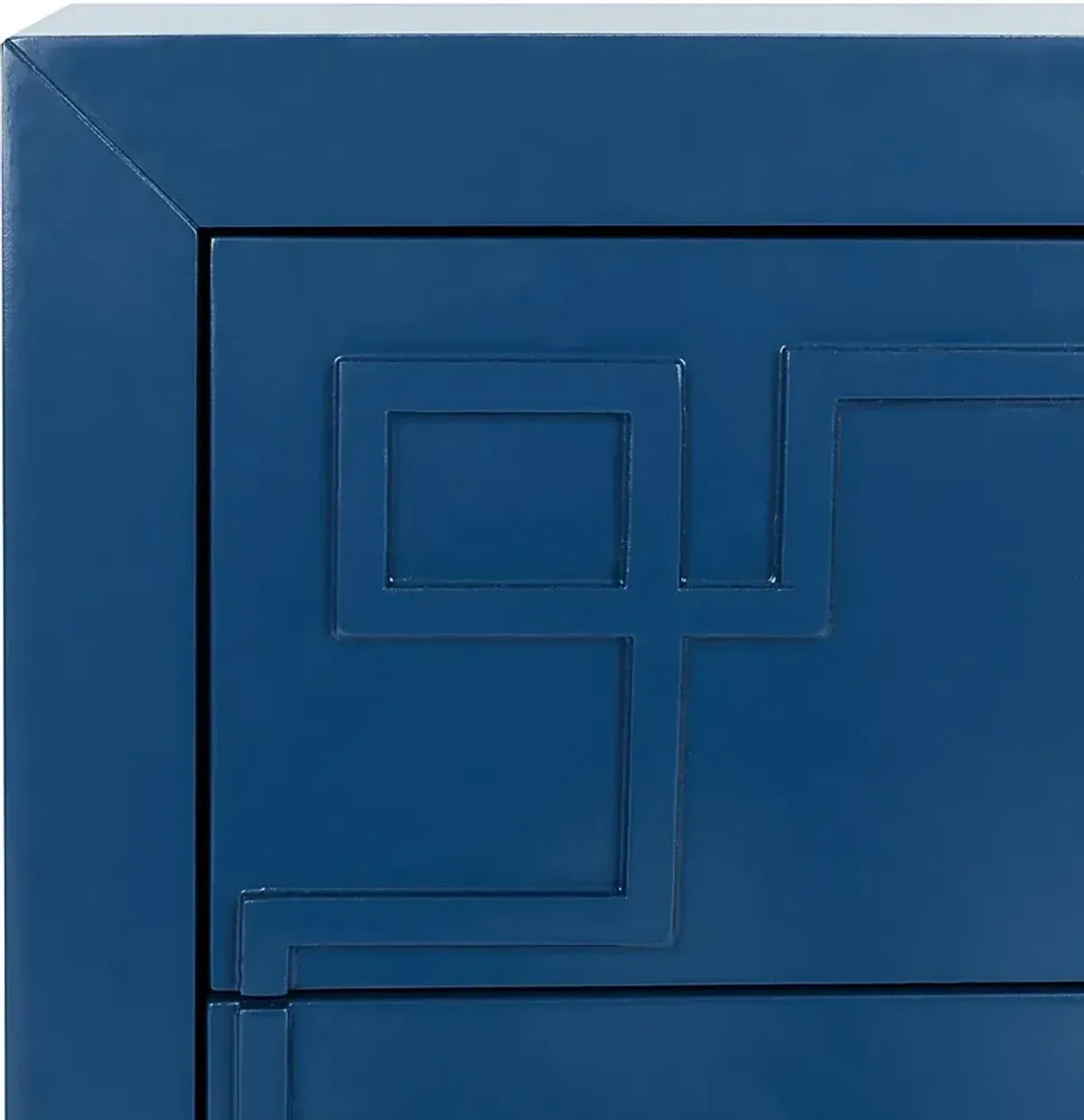 Mawood Blue Accent Cabinet