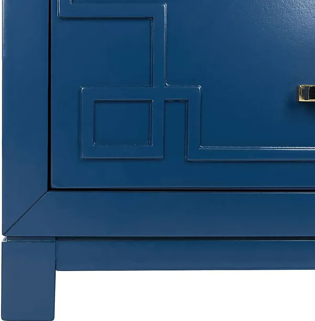 Mawood Blue Accent Cabinet