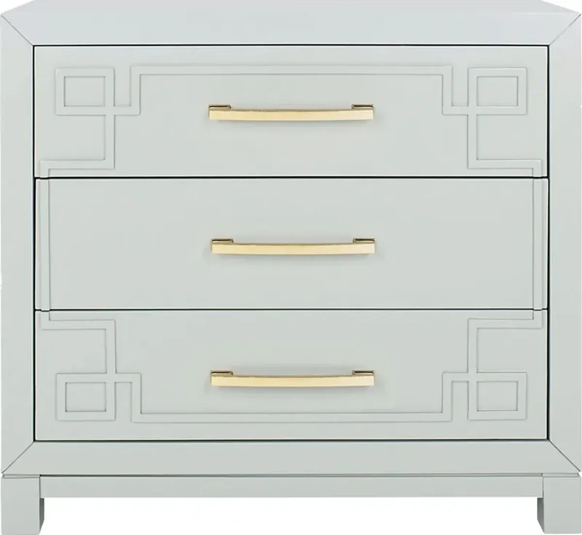 Mawood Gray Accent Cabinet